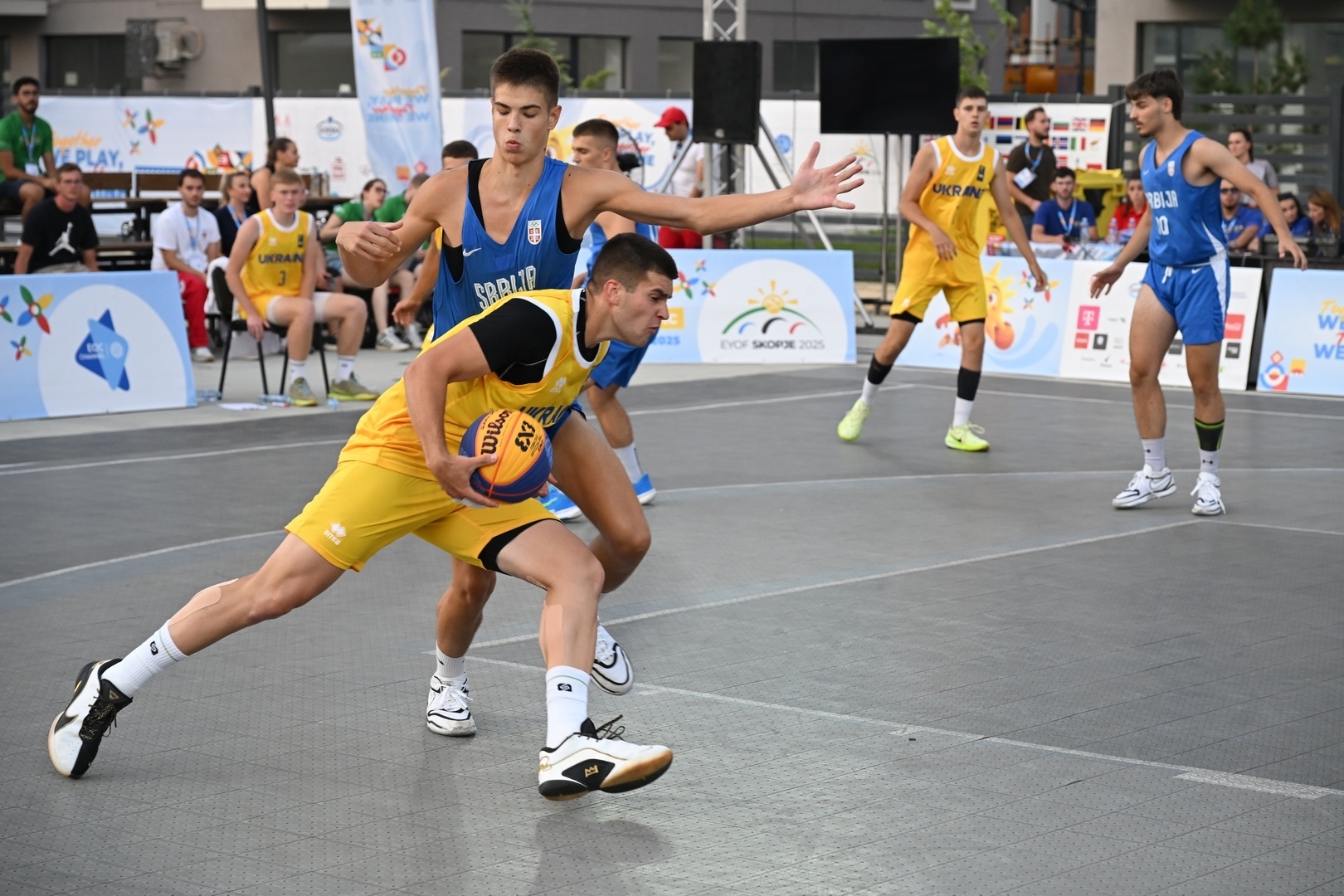 Чоловіча збірна України 3х3 проведе вирішальні матчі на ЄЮОФ-2025